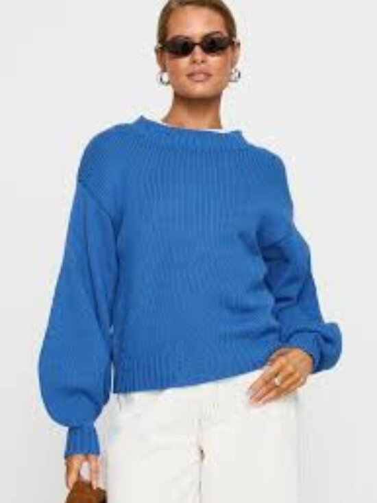 Princess Polly Sweaters - Princess Polly Harmony Oversize Balloon Sleeve Sweater